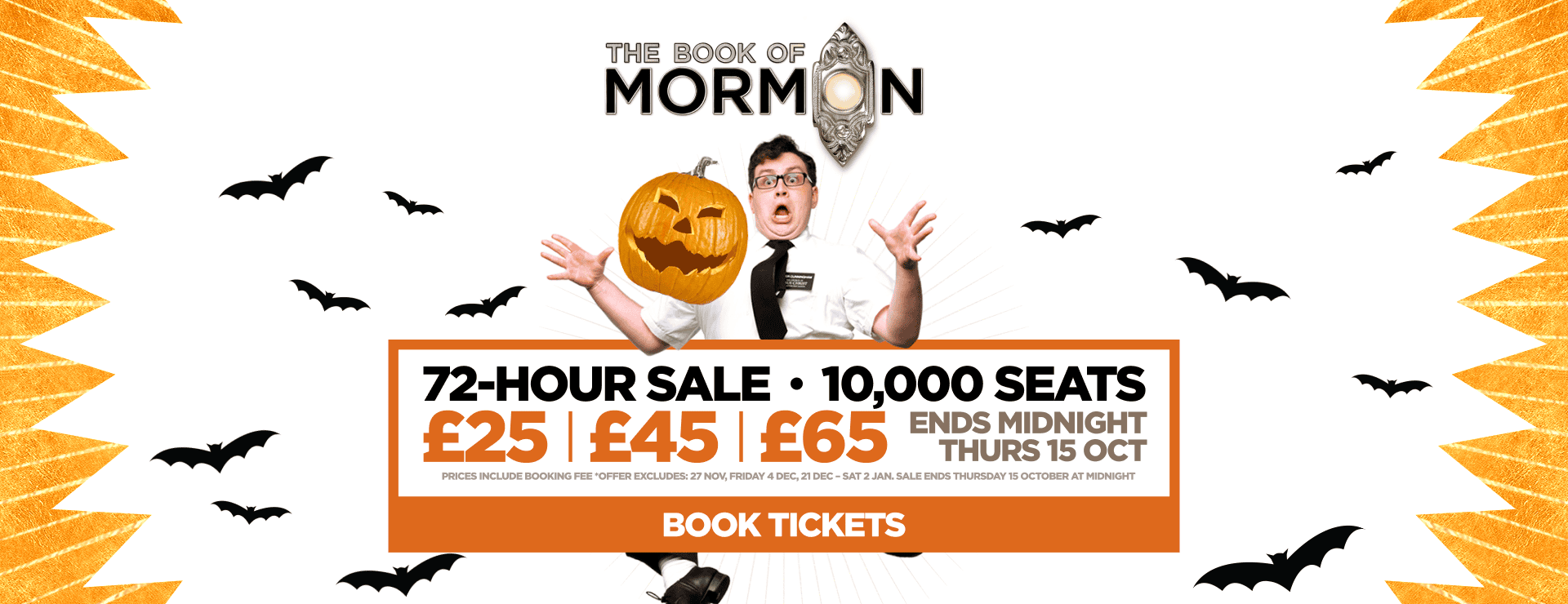 The Book of Mormon - Halloween offer